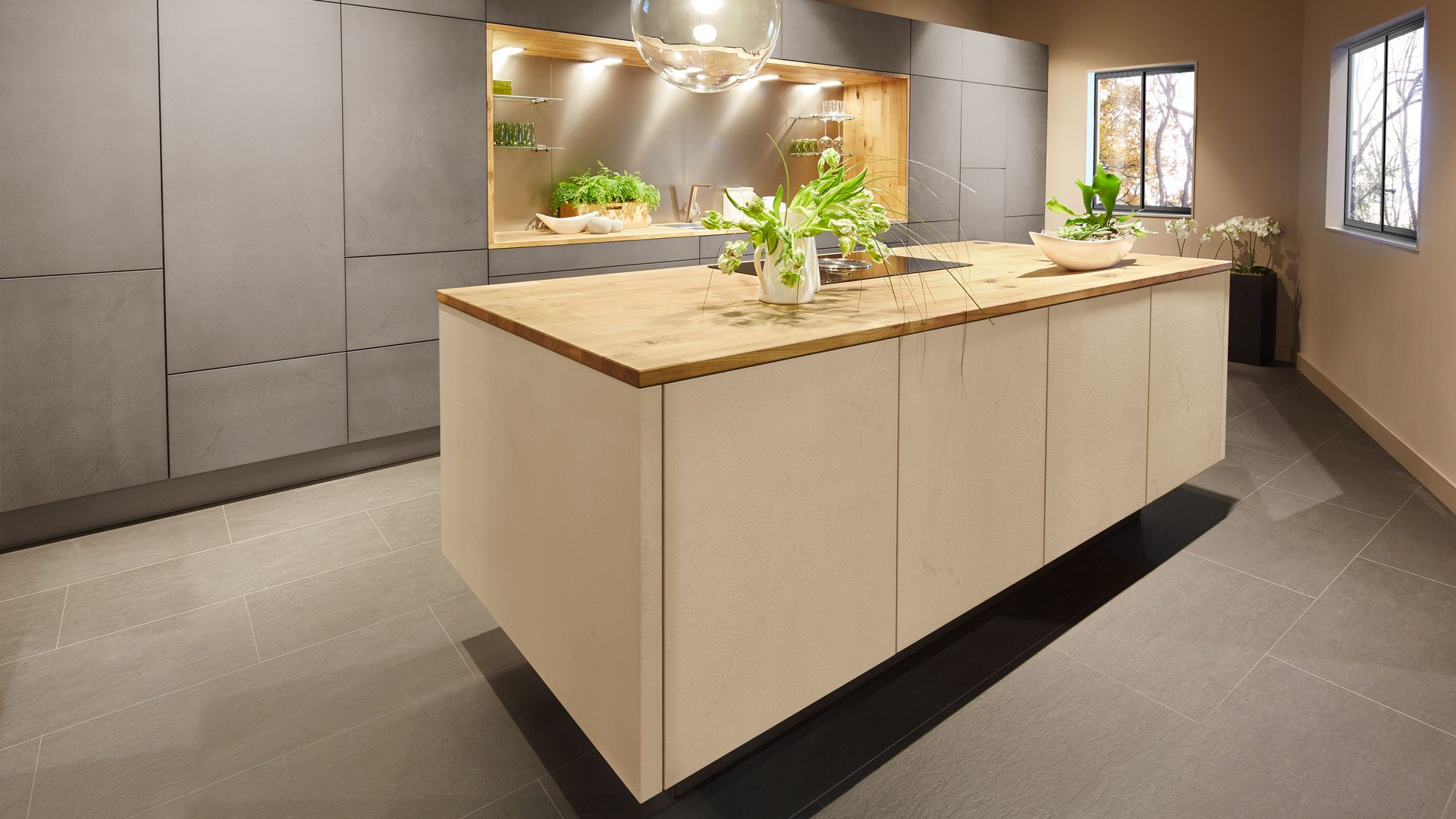 » Meble kuchenne Sachsen – Kuchen – Tessa granitgrau | Arkada Galeria