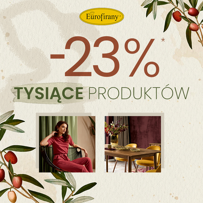 Promocja -23% na tysiące produktów!