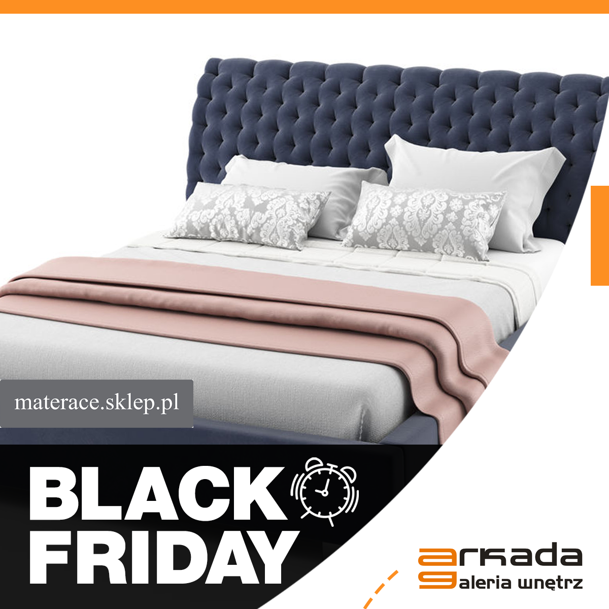 Promocja na łóżka i materace z okazji Black Friday!