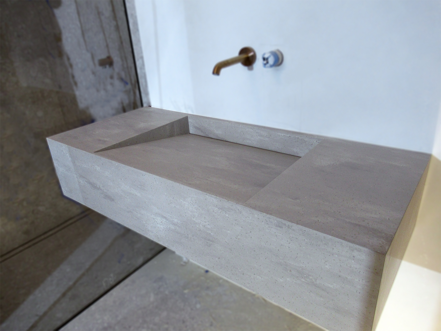 Monolityczna umywalka z Corianu – gdy design jest funkcją