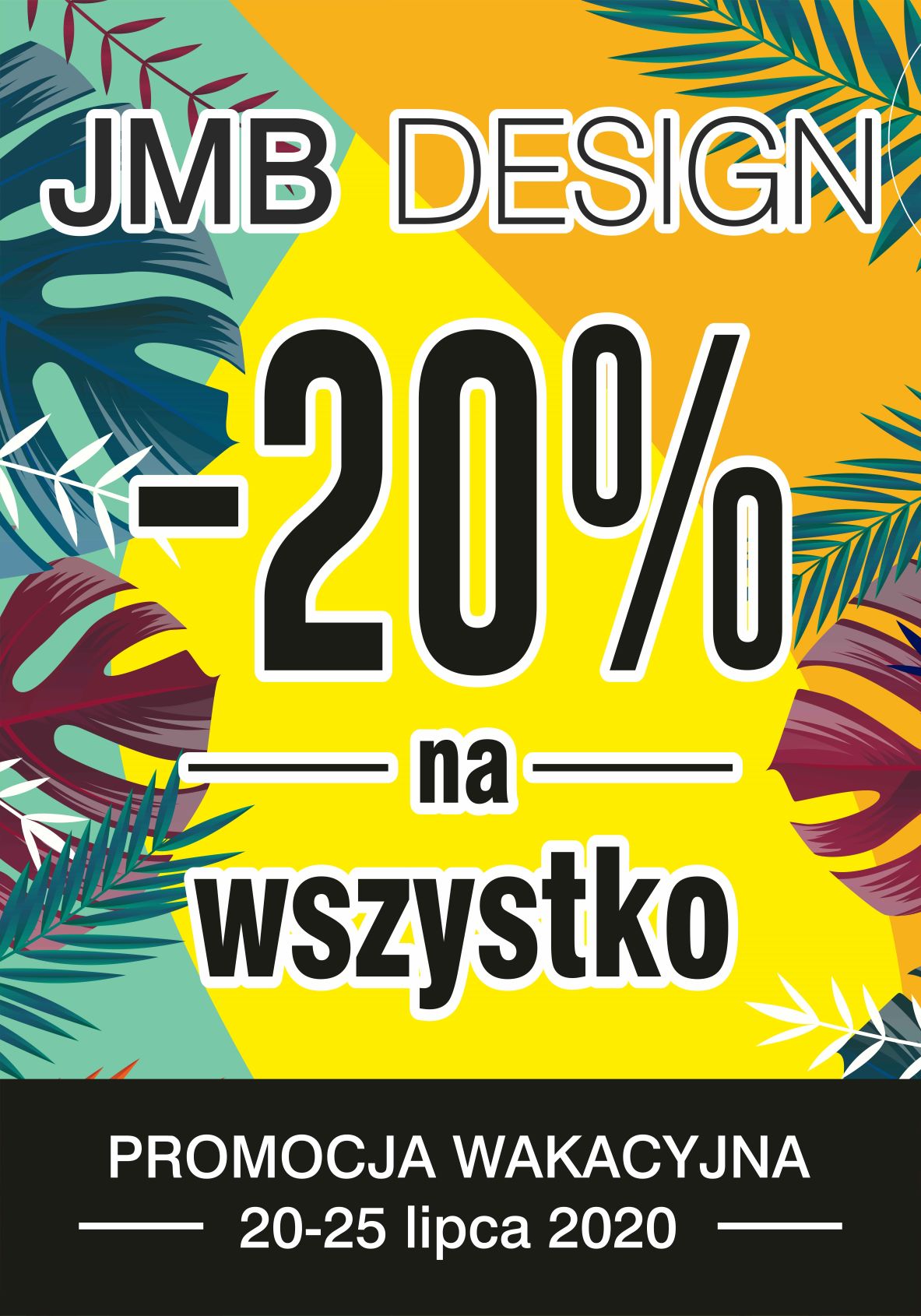 Wakacyjna promocja w JMB Design!